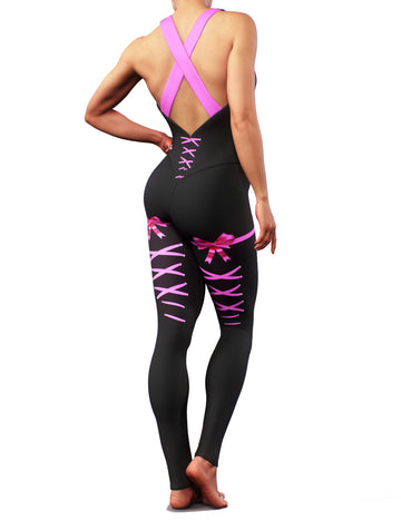 Back Ribbon Full Jumpsuit-unitard-bootysculpted